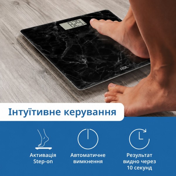 Фото - Весы напольные ADE Amina BE2306-6 Black marble